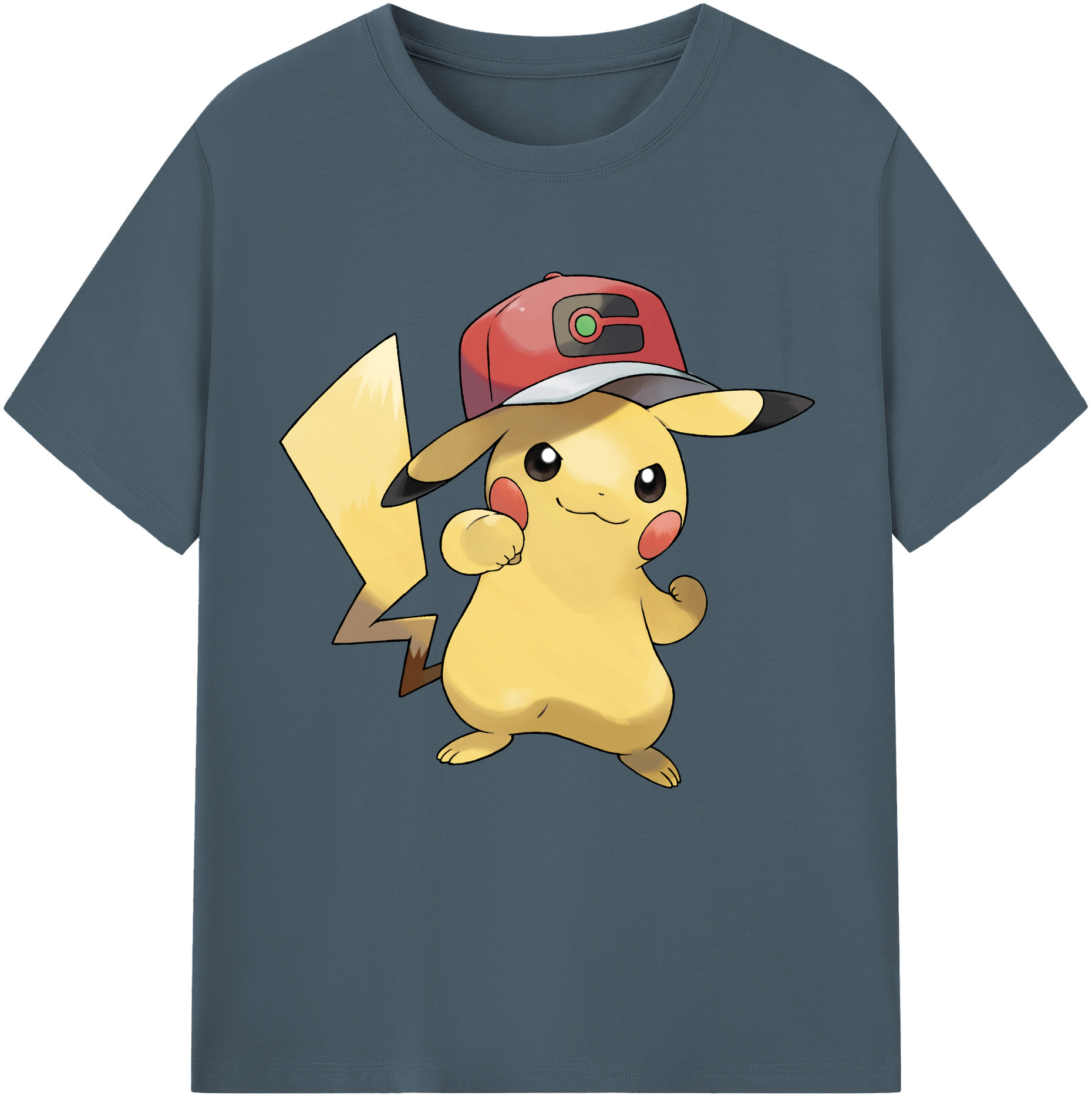 （画像用） ポケットモンスター Pokémon 綿100％半袖Tシャツ（フロントプリント）